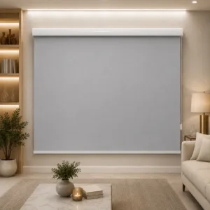 Persiana Rolo Blackout - Cinza