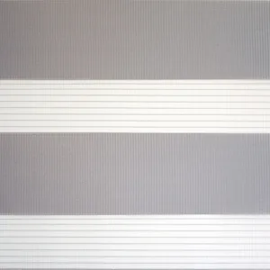 Persiana Double Vision - Translúcida Cinza